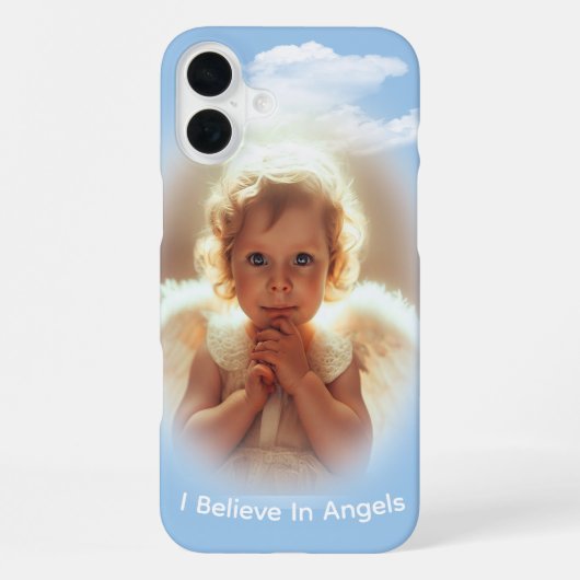 Coque iPhone 16 Plus Anges bébés (Verso)