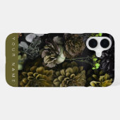 Coque iPhone 16 Plus Antiquités Haunted Blooms (Verso Horizontal)