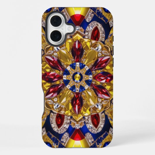 Coque iPhone 16 Plus Apple iPhone 16 Plus Mate, Couleurs Colombie (Verso)