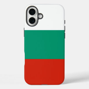 Coque iPhone 16 Plus Apple iPhone 16 Plus Mate, drapeau de la Bulgarie