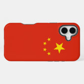 Coque iPhone 16 Plus Apple iPhone 16 Plus Mate, drapeau de la Chine (Verso Horizontal)