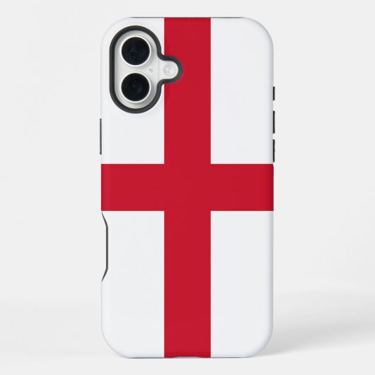 Coque iPhone 16 Plus Apple iPhone 16 Plus Mate, drapeau de l'Angleterre (Verso)
