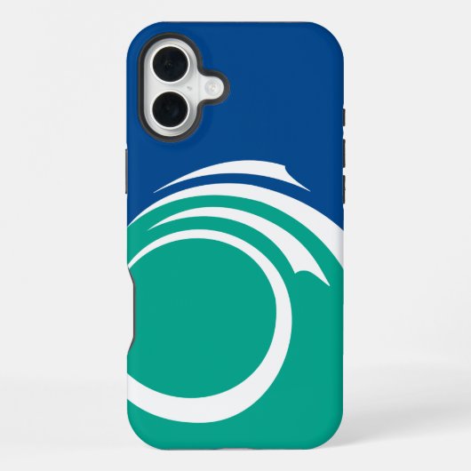 Coque iPhone 16 Plus Apple iPhone 16 Plus Mate, drapeau d'Ottawa (Verso)