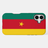 Coque iPhone 16 Plus Apple iPhone 16 Plus Mate, drapeau du Cameroun (Verso Horizontal)