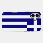 Coque iPhone 16 Plus Apple iPhone 16 Plus Mate, Greece flag (Verso Horizontal)