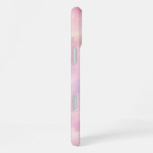 Coque iPhone 16 Plus Aquarelle Fleur de Lavande Rose Abstrait (Côté droit)