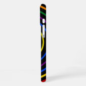 Coque iPhone 16 Plus Arc-en-ciel de fierté hypnotisé V2 (Côté gauche)