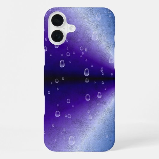 Coque iPhone 16 Plus Arc-en-ciel violet (Verso)