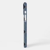 Coque iPhone 16 Plus "Argyle et classe : les diamants sont éternels (su (Côté gauche)