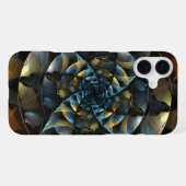 Coque iPhone 16 Plus Art abstrait à roue (Verso Horizontal)