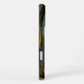 Coque iPhone 16 Plus Art abstrait divisé par le temps (Côté droit)