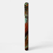 Coque iPhone 16 Plus Art abstrait divisé par le temps (Côté gauche)