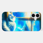 Coque iPhone 16 Plus Art du chat (Verso Horizontal)