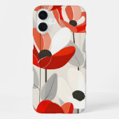 Coque iPhone 16 Plus Art Floral Moderne Impression (Verso)
