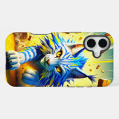 Coque iPhone 16 Plus Art Lynx (Verso Horizontal)