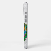 Coque iPhone 16 Plus Art Tribal d'Alligator (Côté gauche)