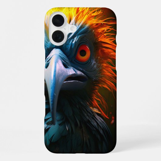 Coque iPhone 16 Plus Artsy Bird (Verso)