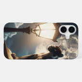 Coque iPhone 16 Plus Artsy Cat (Verso Horizontal)