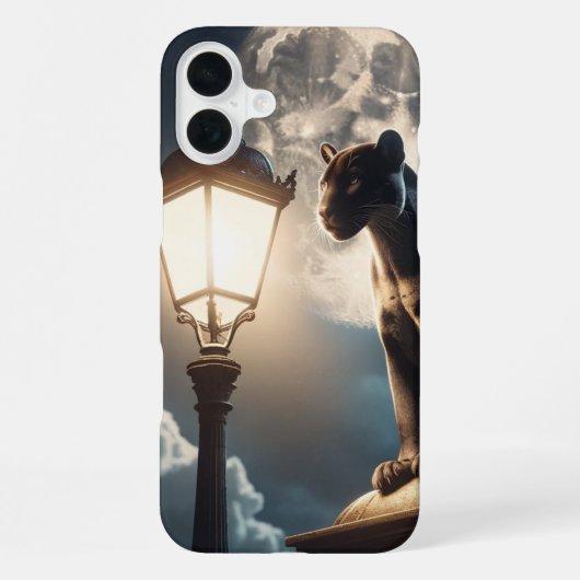 Coque iPhone 16 Plus Artsy Cat (Verso)