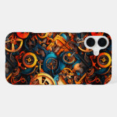 Coque iPhone 16 Plus Artsy Gears (Verso Horizontal)