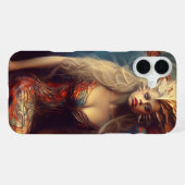 Coque iPhone 16 Plus Artsy Lady (Verso Horizontal)