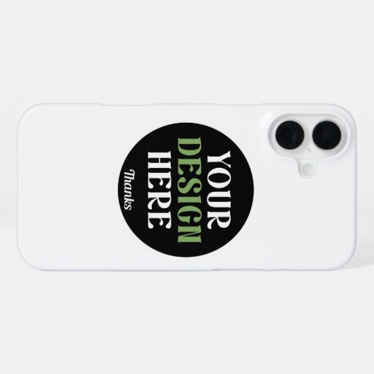 Coque iPhone 16 Plus baiser personnalisé, unique, élégant et minimalist (Verso Horizontal)