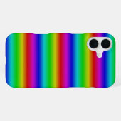 Coque iPhone 16 Plus Bandes arc-en-ciel - Motif (Verso Horizontal)