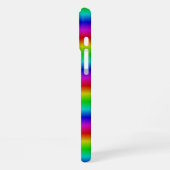 Coque iPhone 16 Plus Bandes arc-en-ciel - Motif (Côté gauche)