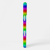 Coque iPhone 16 Plus Bandes arc-en-ciel - Motif (Côté droit)