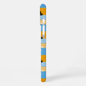 Coque iPhone 16 Plus Bateau à voile et motif d'ancre (Côté gauche)