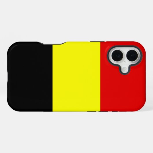 Coque iPhone 16 Plus Belgique (Verso Horizontal)