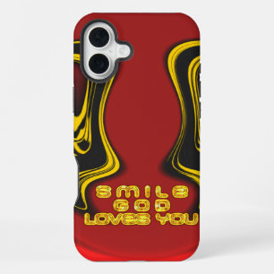 Coque iPhone 16 Plus Bénédiction d'en haut L'amour de Dieu Art spirit