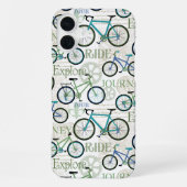 Coque iPhone 16 Plus Bicycle Journey Blue (Verso)