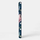 Coque iPhone 16 Plus Birth Flower Botanical Design (Côté gauche)