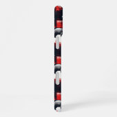 Coque iPhone 16 Plus Bison rouge Plaids Ours polaire (Côté droit)