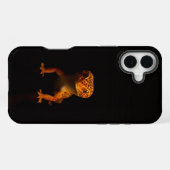 Coque iPhone 16 Plus Black 4 Luxe iPhone 16 Plus, Léopard Gecko (Verso Horizontal)