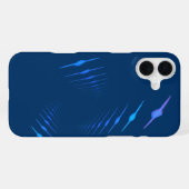 Coque iPhone 16 Plus Bleu REbel (Verso Horizontal)