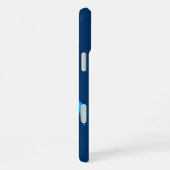 Coque iPhone 16 Plus Bleu REbel (Côté droit)