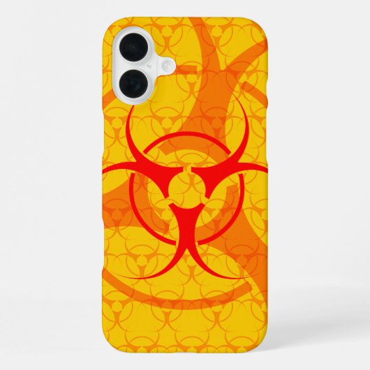 Coque iPhone 16 Plus Boîtier iPhone Bio-hazard Étui pour téléphone iPho (Verso)