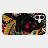 Coque iPhone 16 Plus Boîtier iPhone ethnique africain pour iPhone 16 Pl (Verso Horizontal)