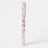 Coque iPhone 16 Plus Boîtier téléphonique floral arabe personnalisé - U (Côté droit)