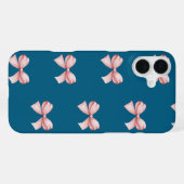 Coque iPhone 16 Plus Boîtier téléphonique rose (Verso Horizontal)