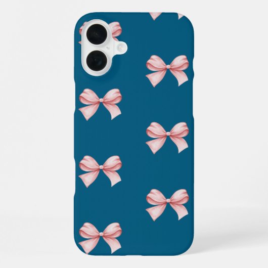 Coque iPhone 16 Plus Boîtier téléphonique rose (Verso)