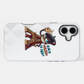Coque iPhone 16 Plus Bonjour d'une Dame de Fer joyeuse (Verso Horizontal)