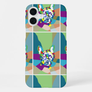 Coque iPhone 16 Plus Bouledogue français assis