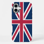 Coque iPhone 16 Plus British flag (Verso)