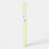 Coque iPhone 16 Plus CADUCÉE MONOGRAMME OR,Blanc (Côté gauche)