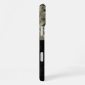 Coque iPhone 16 Plus Camo Rustique Smallmouth Nom de basse Pêche (Côté droit)