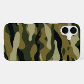 Coque iPhone 16 Plus Camo vert foncé (Verso Horizontal)