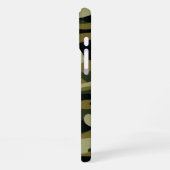 Coque iPhone 16 Plus Camo vert foncé (Côté gauche)